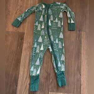 Little Sleepies Green Twinkling Trees Zippy